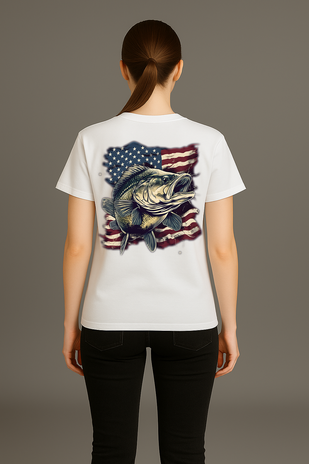 "USA Bassin'" T-shirt