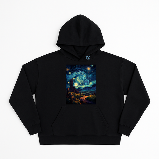 "As the Night Turns" French Terry Hoodie