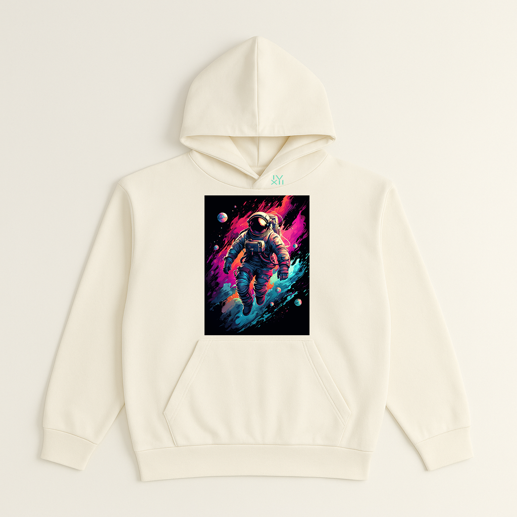 "Astronaut Galaxy" French Terry Hoodie