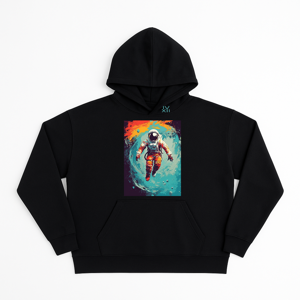 "Astronaut X" French Terry Hoodie