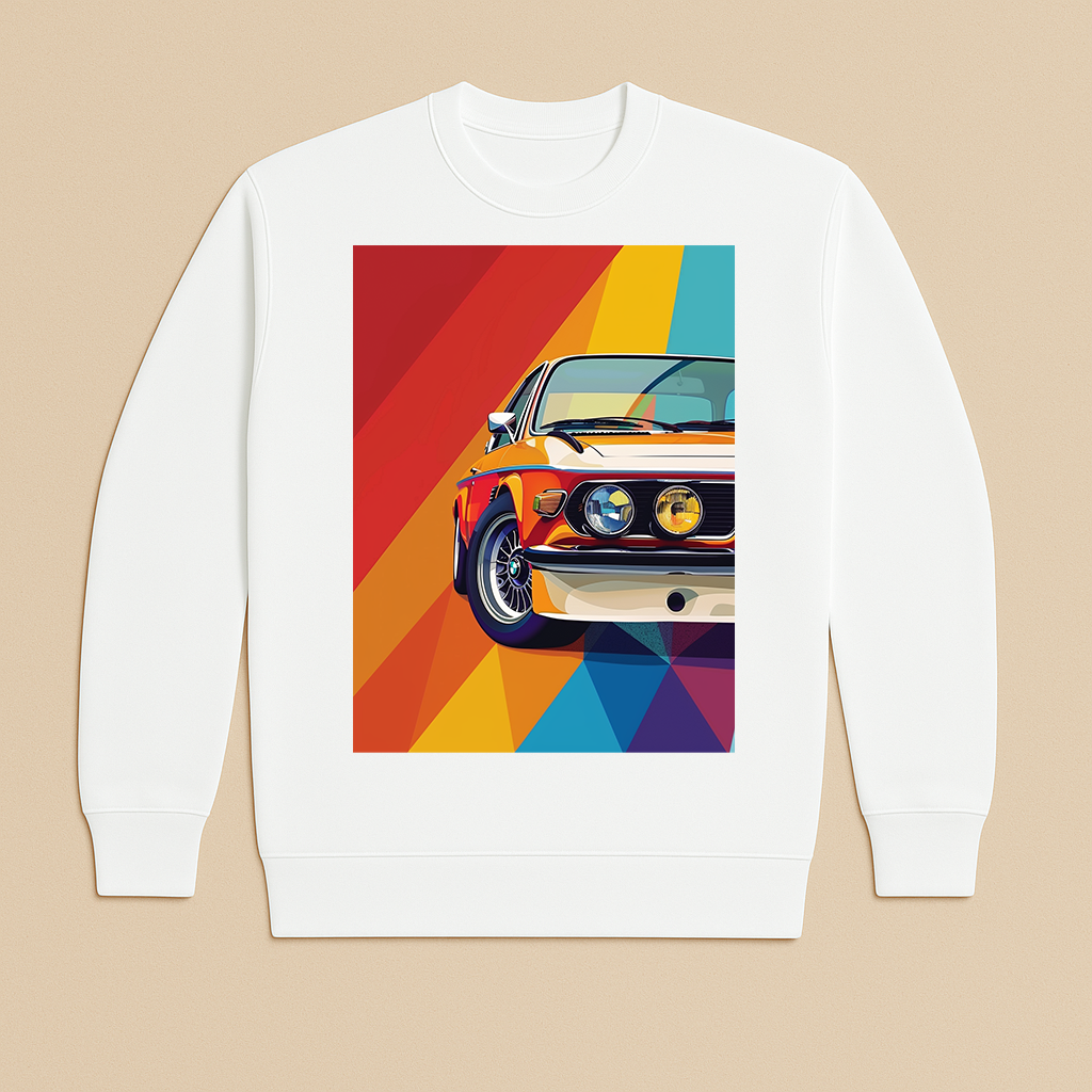 "Autovibe" French Terry Crewneck Sweatshirt