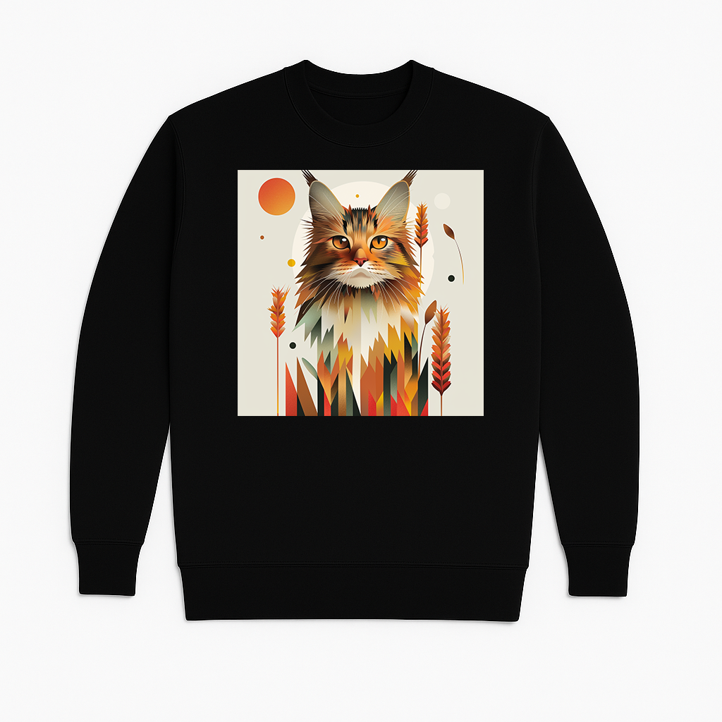 "AutumnPaw" French Terry Crewneck Sweatshirt