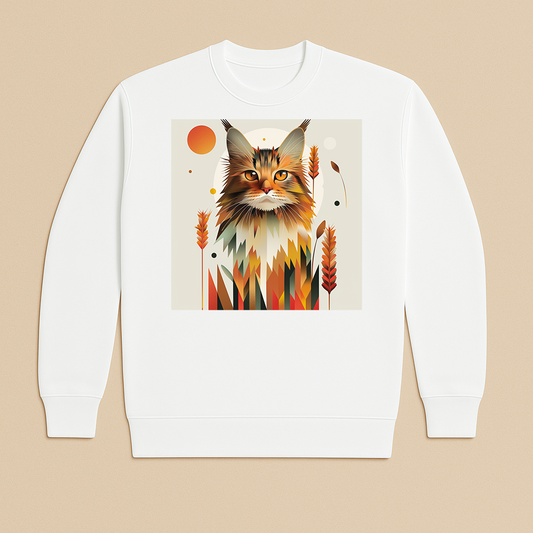 "AutumnPaw" French Terry Crewneck Sweatshirt
