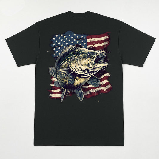 "USA Bassin'" T-shirt