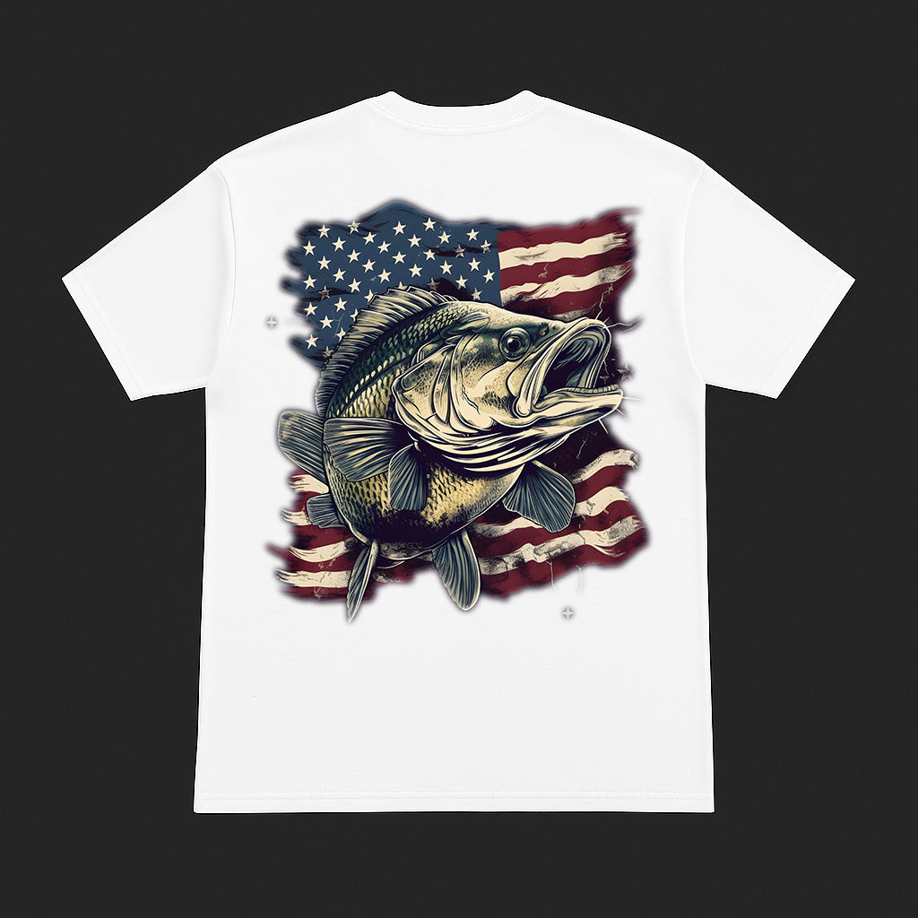 "USA Bassin'" T-shirt