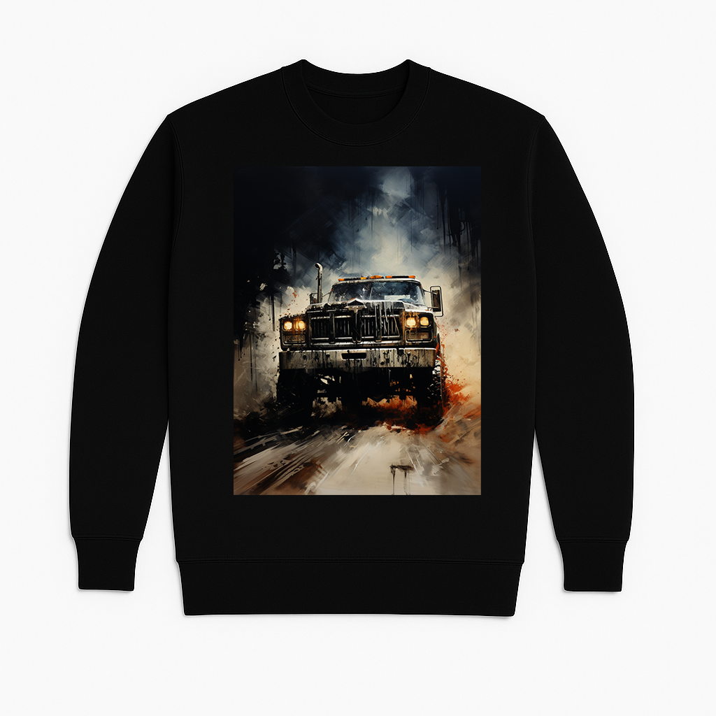 "Beastruck" French Terry Crewneck Sweatshirt