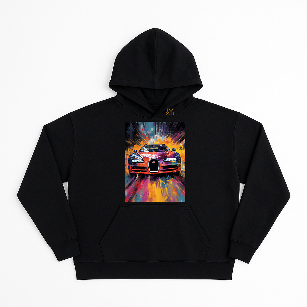 "French Furry" French Terry Hoodie