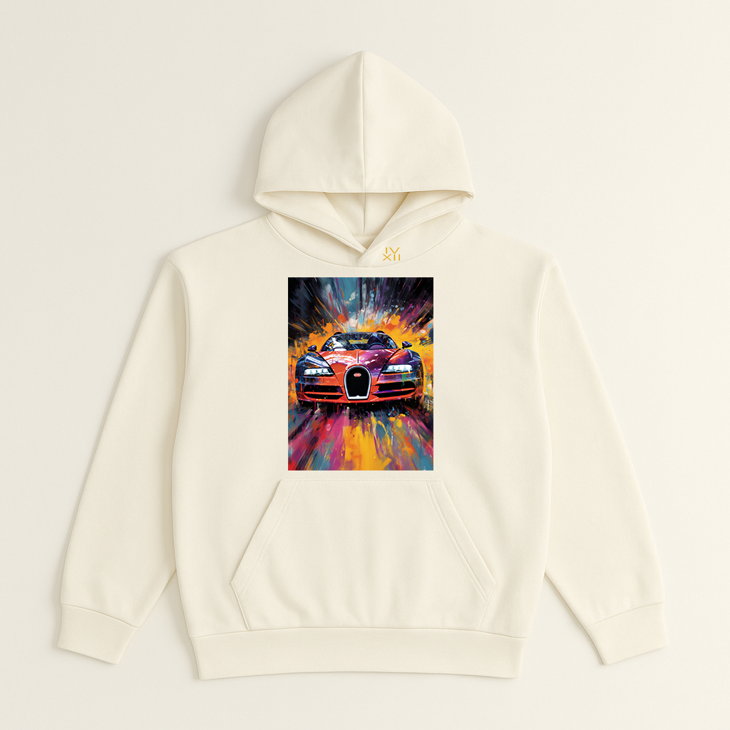"French Furry" French Terry Hoodie