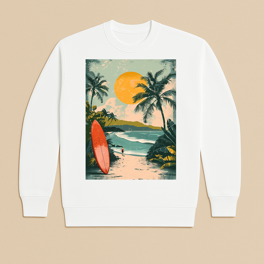 "Cali" French Terry Crewneck Sweatshirt
