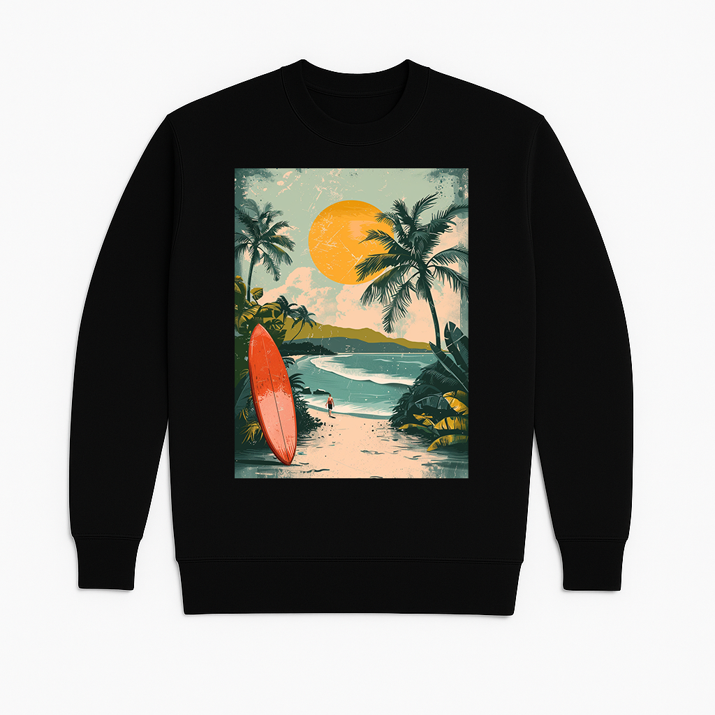 "Cali" French Terry Crewneck Sweatshirt