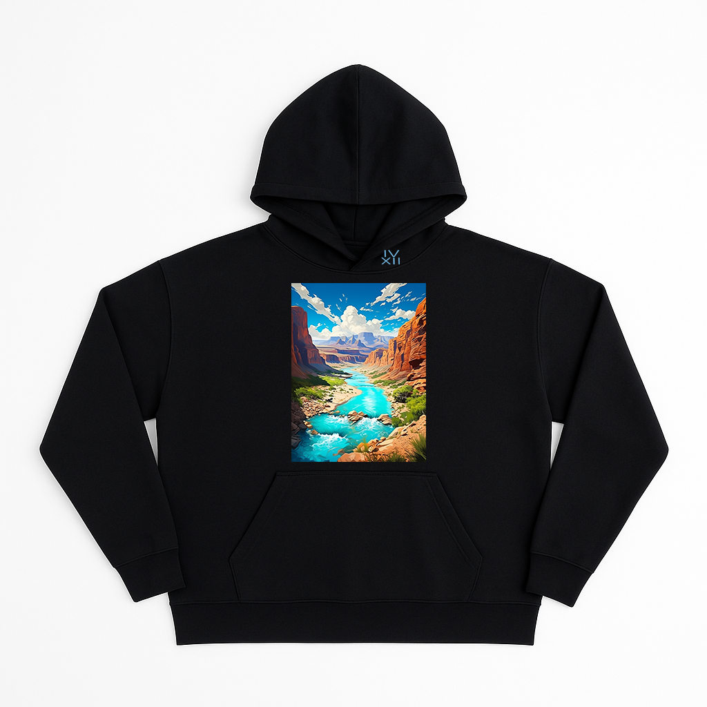 "CanyonFlow" French Terry Hoodie