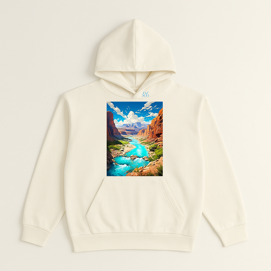 "CanyonFlow" French Terry Hoodie