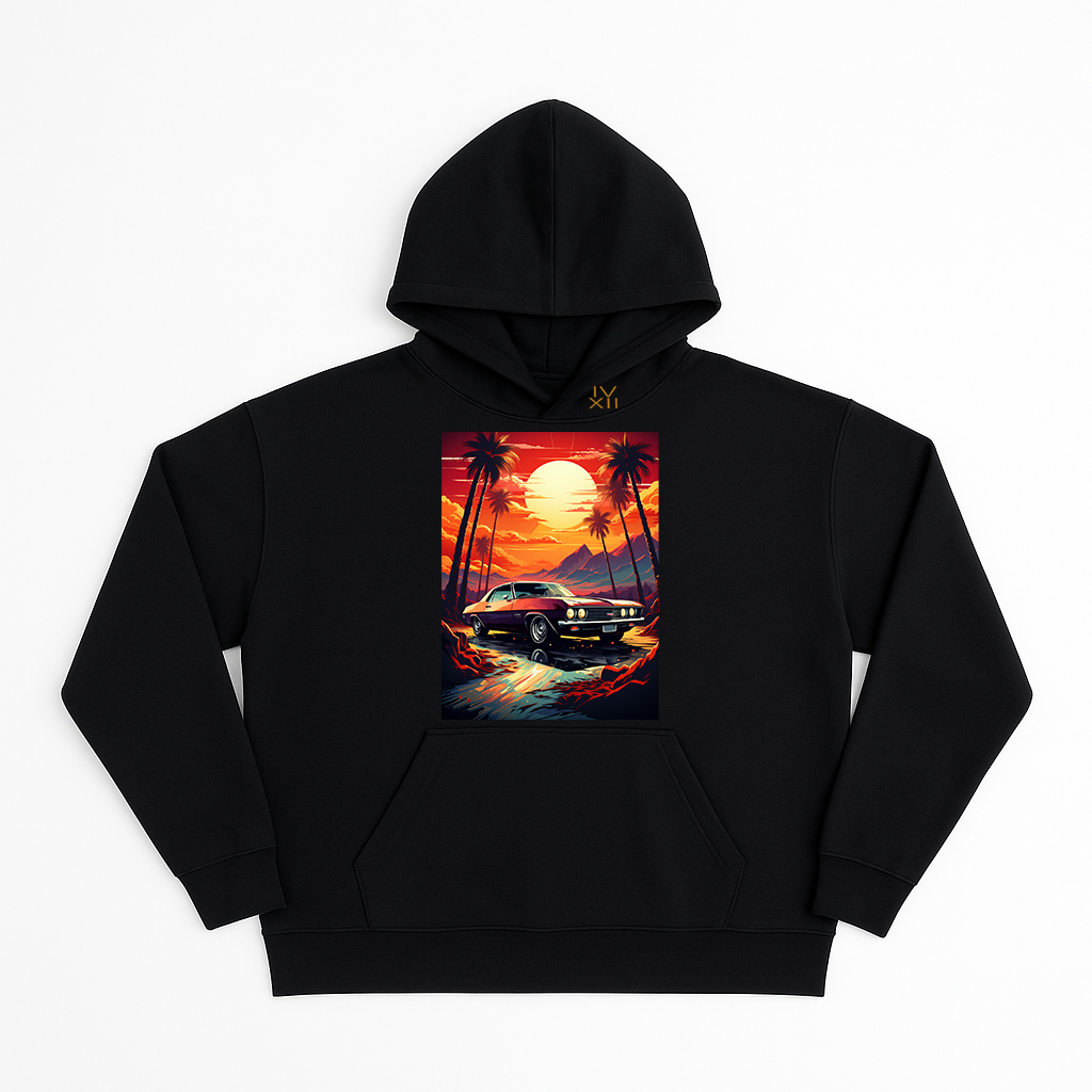 "Sunset Cruise" French Terry Hoodie