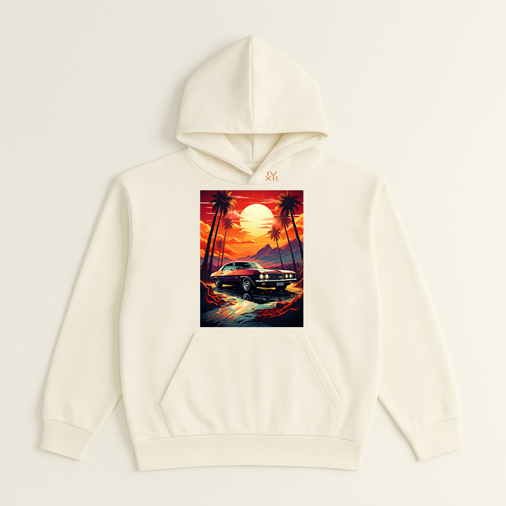 "Sunset Cruise" French Terry Hoodie