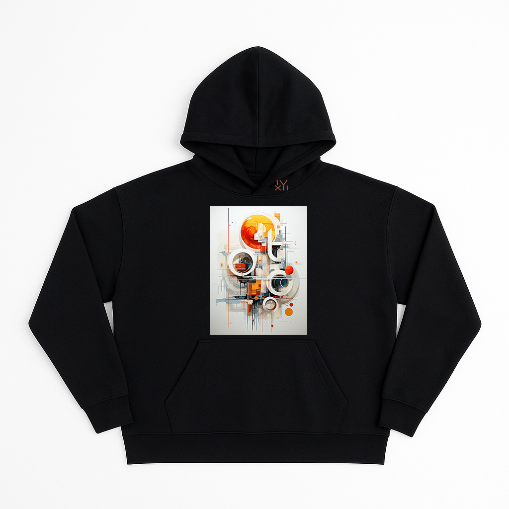 "Circuit" French Terry Hoodie
