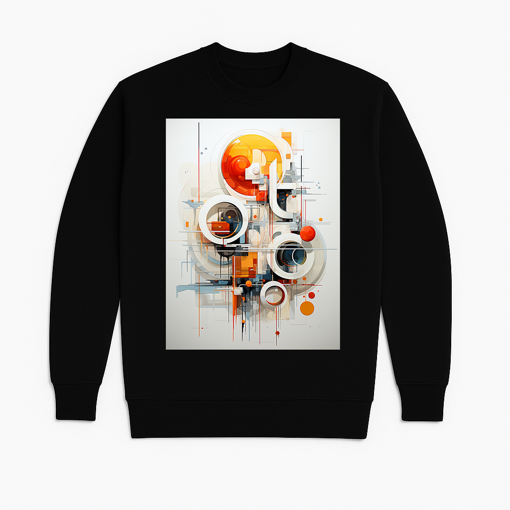 "Circuit" French Terry Crewneck Sweatshirt