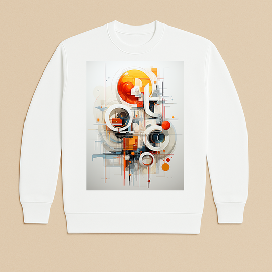 "Circuit" French Terry Crewneck Sweatshirt