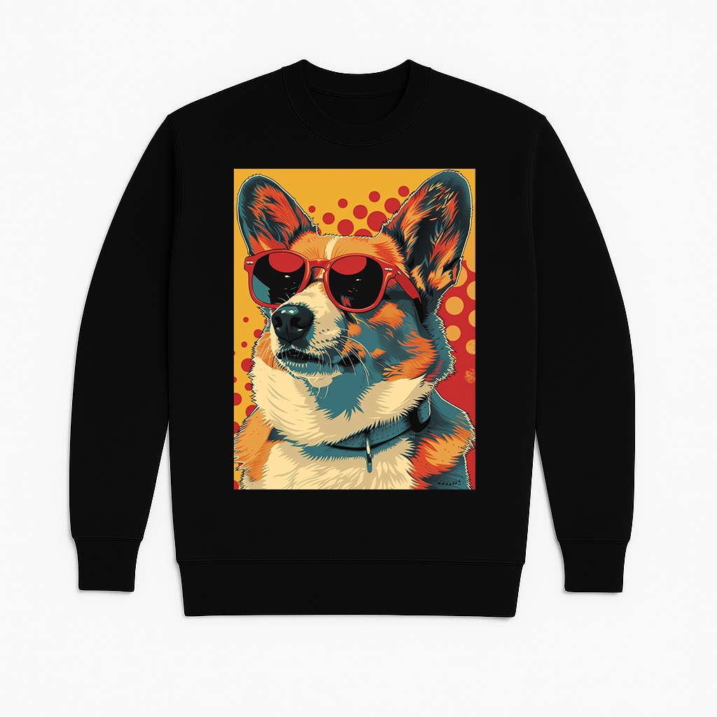 "Coolgi" French Terry Crewneck Sweatshirt