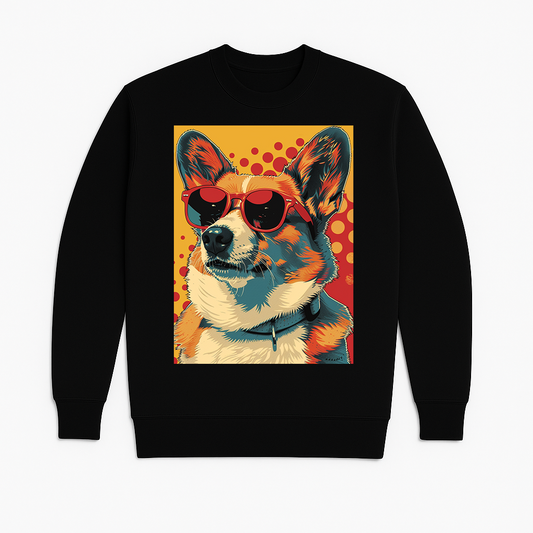 "Coolgi" French Terry Crewneck Sweatshirt