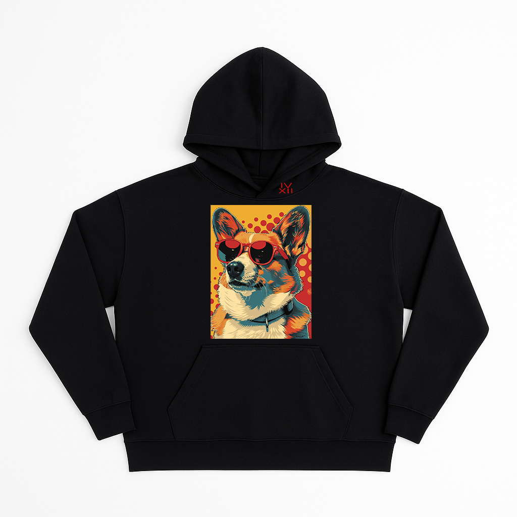 "Coolgi" French Terry Hoodie
