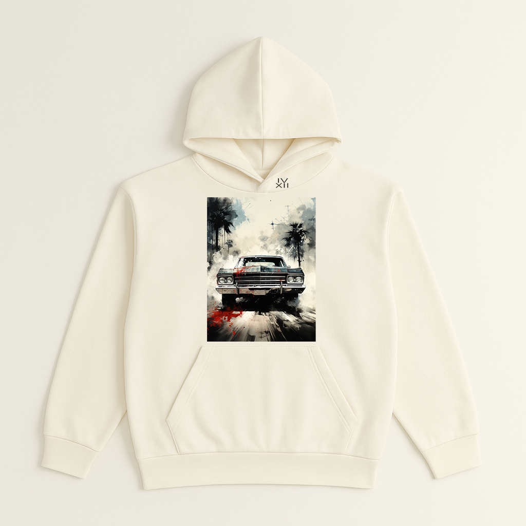 "Cruelride" French Terry Hoodie