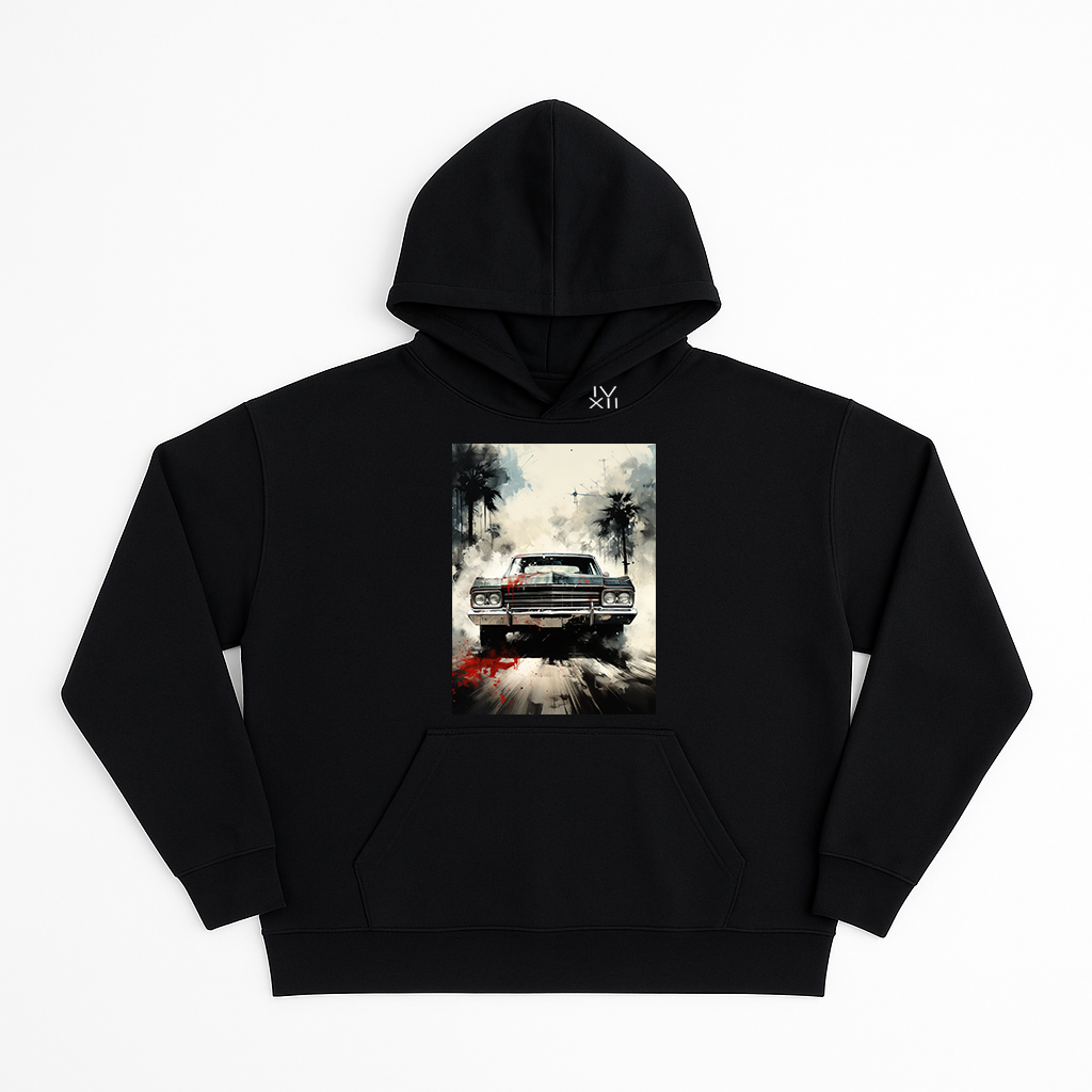 "Cruelride" French Terry Hoodie