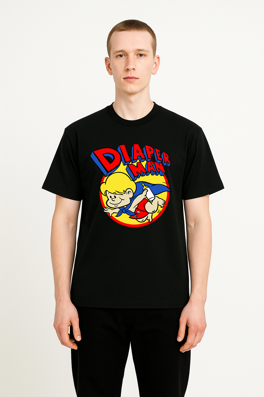 "Diaper Man" T-shirt