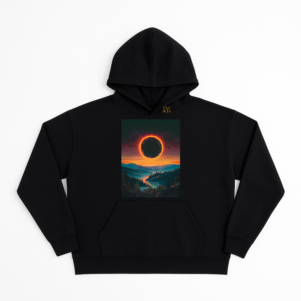 "Eclipse" French Terry Hoodie