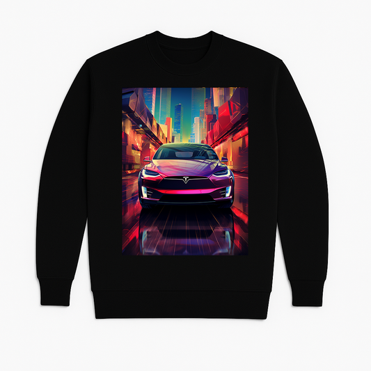 "Evion" French Terry Crewneck Sweatshirt
