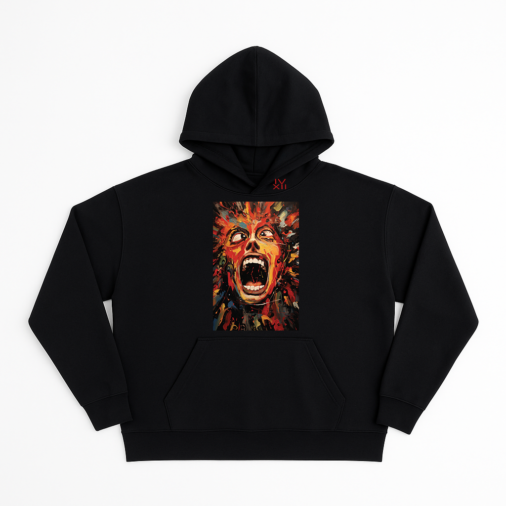 "Scream" French Terry Hoodie