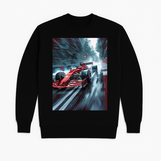 "F1Nite" French Terry Crewneck Sweatshirt