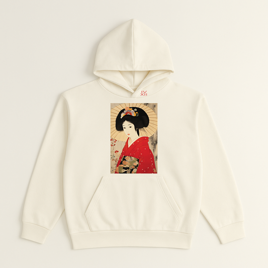 "Geisha" French Terry Hoodie