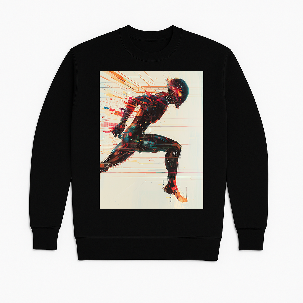 "Flash" French Terry Crewneck Sweatshirt