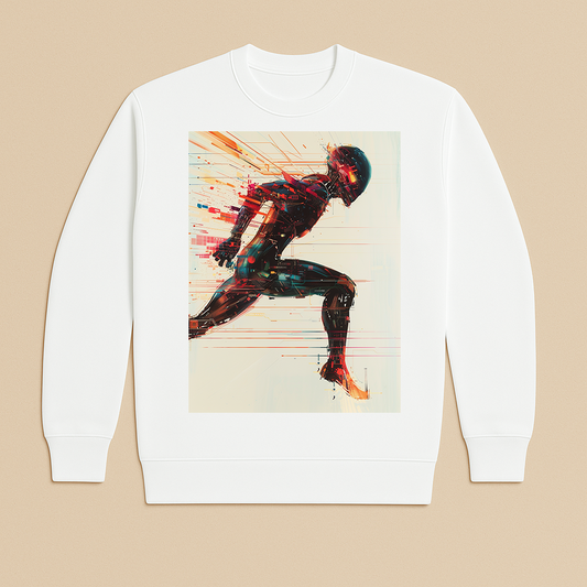"Flash" French Terry Crewneck Sweatshirt