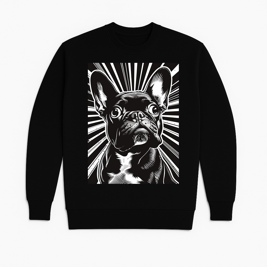 "Frenchie" French Terry Crewneck Sweatshirt