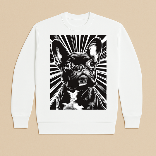"Frenchie" French Terry Crewneck Sweatshirt