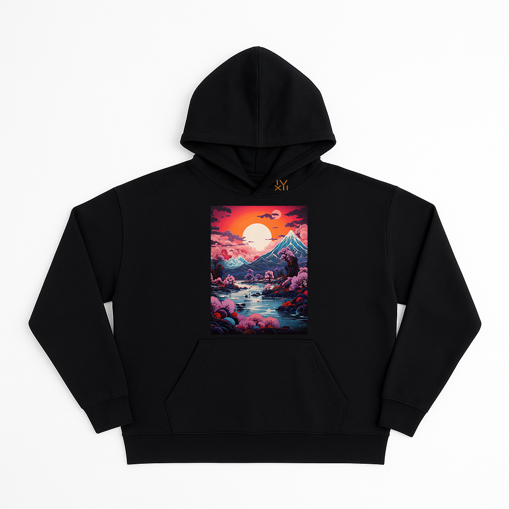 "Mt. Fuji" French Terry Hoodie