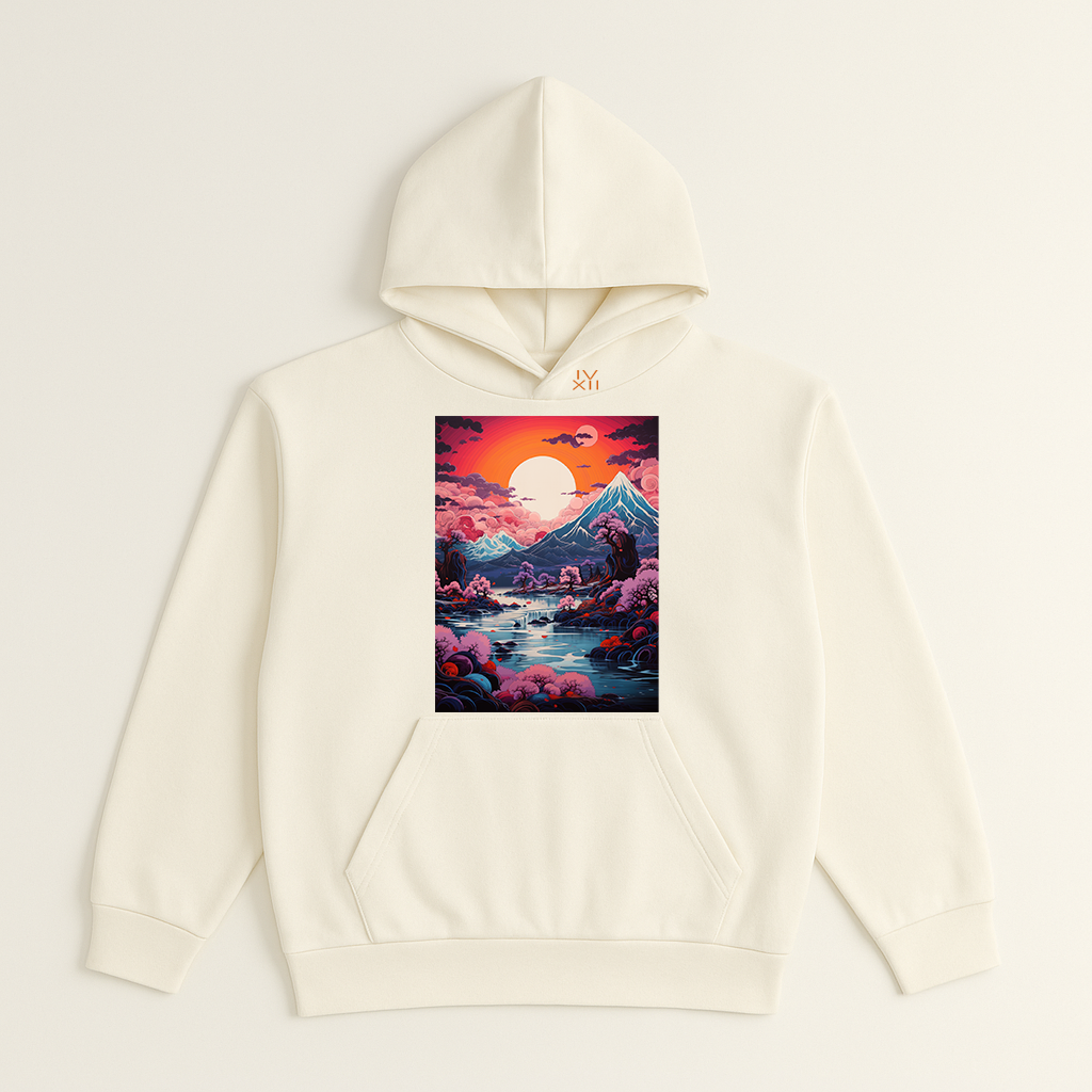 "Mt. Fuji" French Terry Hoodie