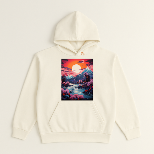 "Mt. Fuji" French Terry Hoodie