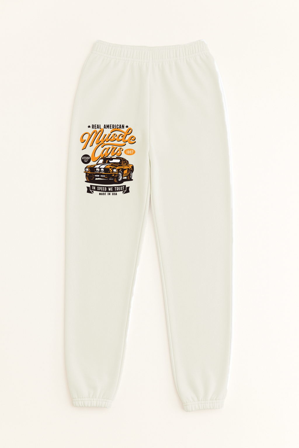 "Muscle Cars" French Terry Sweatpants