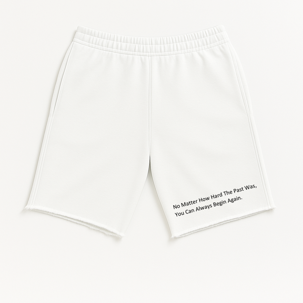 "No Matter" French Terry Shorts