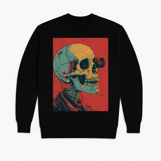 "Skully" French Terry Crewneck Sweatshirt