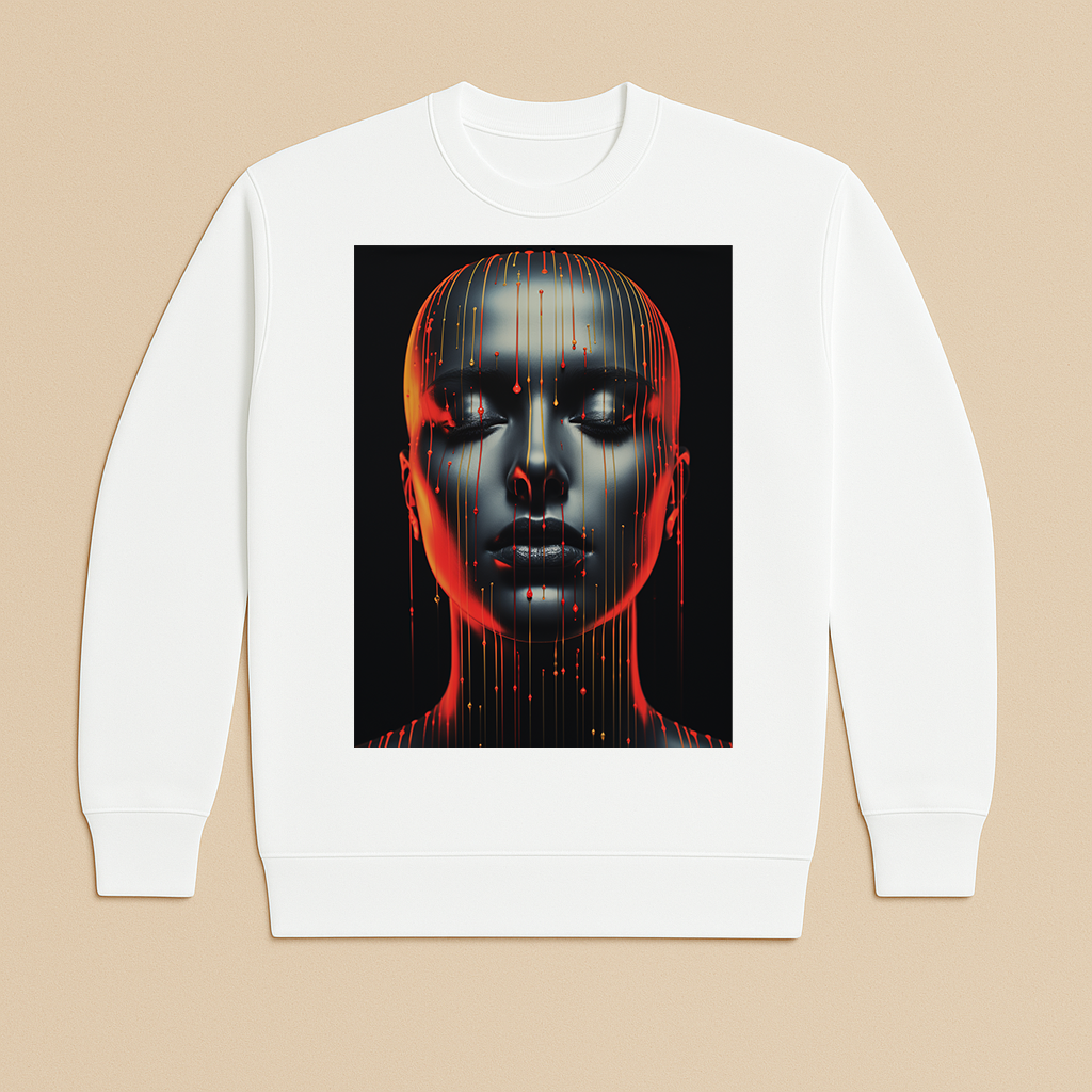 "Strange" French Terry Crewneck Sweatshirt