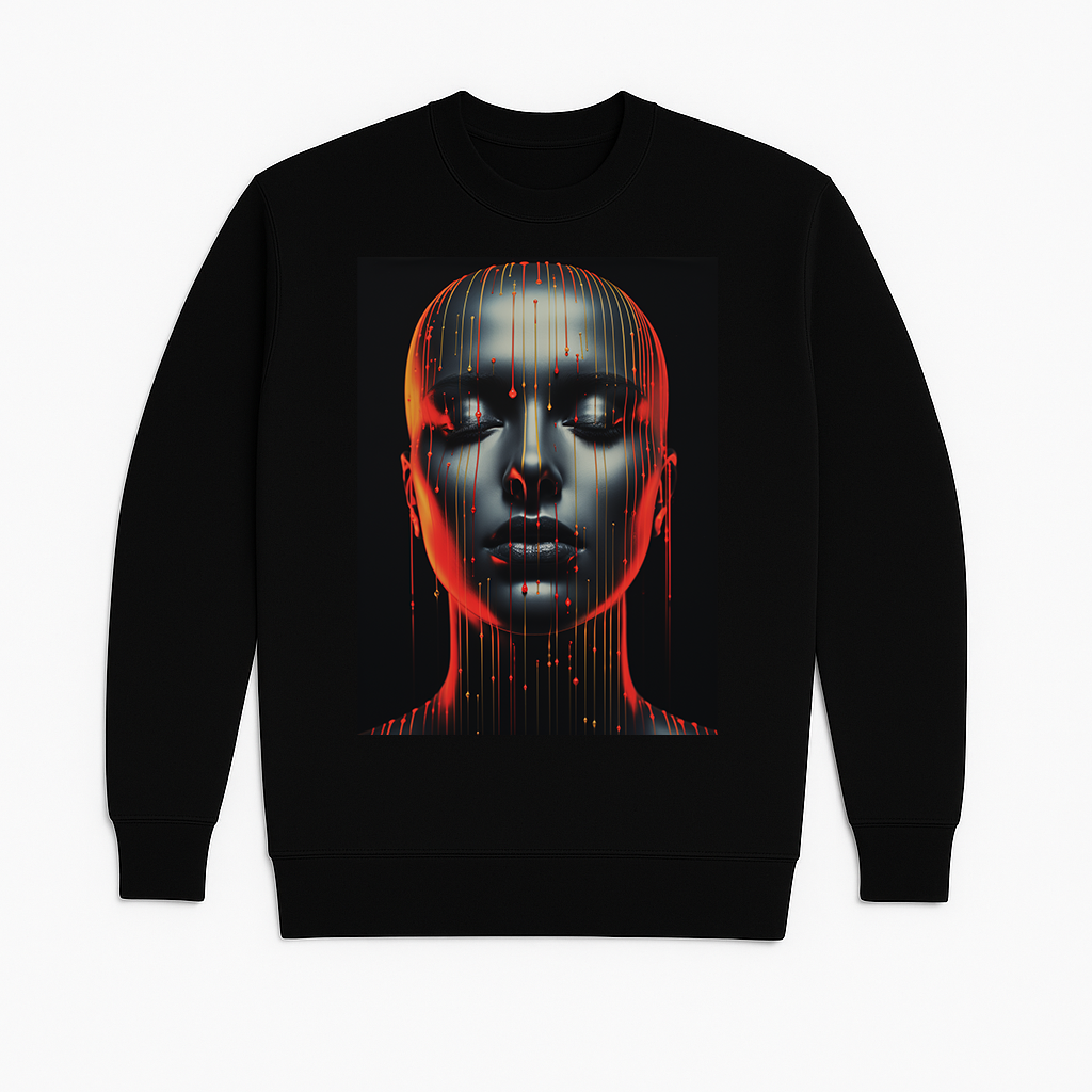 "Strange" French Terry Crewneck Sweatshirt