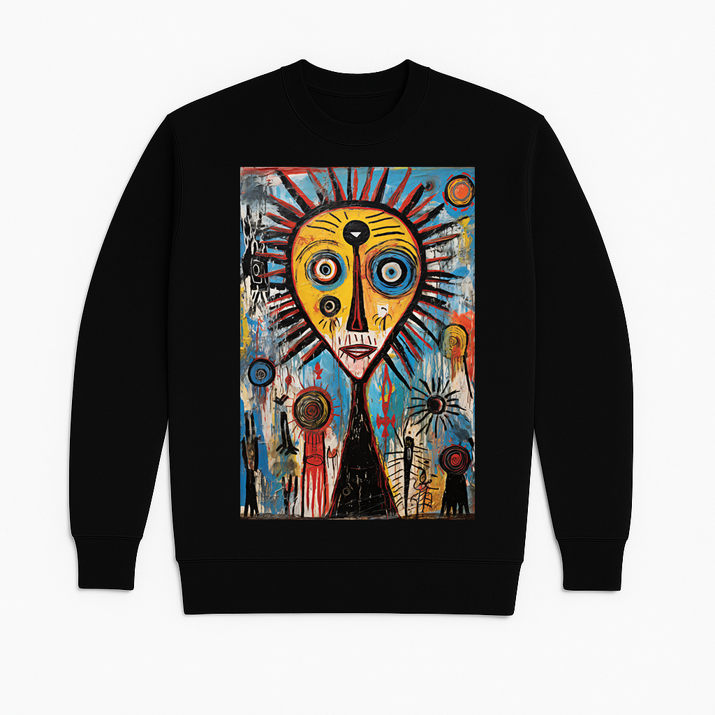 "Sunzo" French Terry Crewneck Sweatshirt