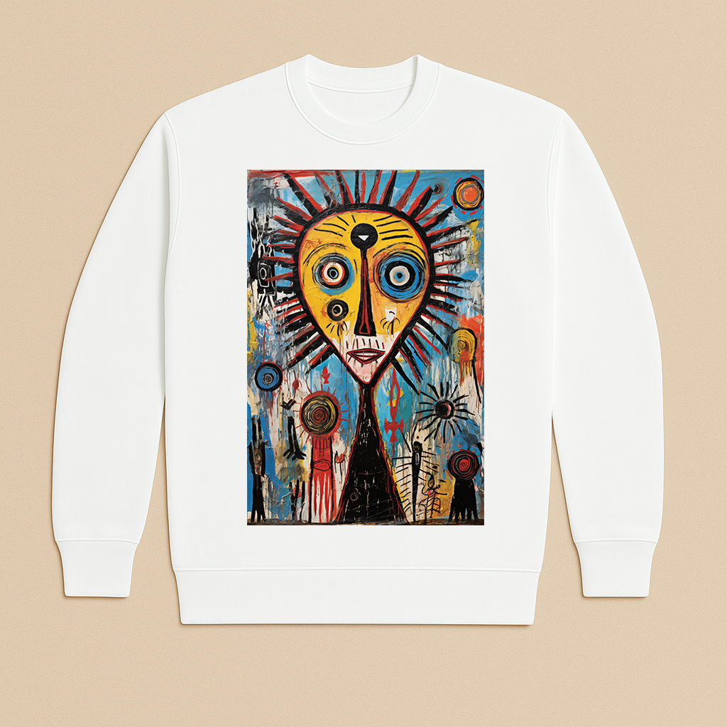 "Sunzo" French Terry Crewneck Sweatshirt