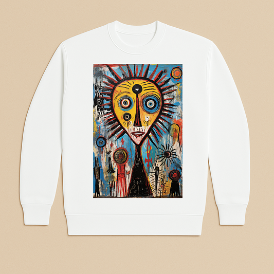 "Sunzo" French Terry Crewneck Sweatshirt