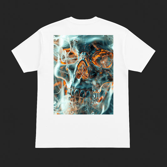 "Aqua Skull" T-shirt