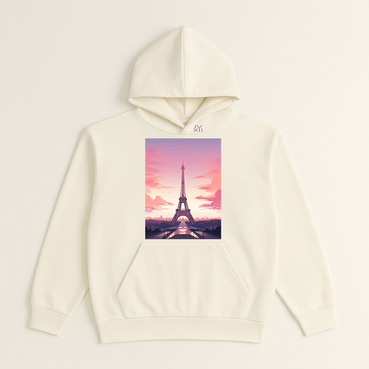 "Eiffel Tower" French Terry Hoodie
