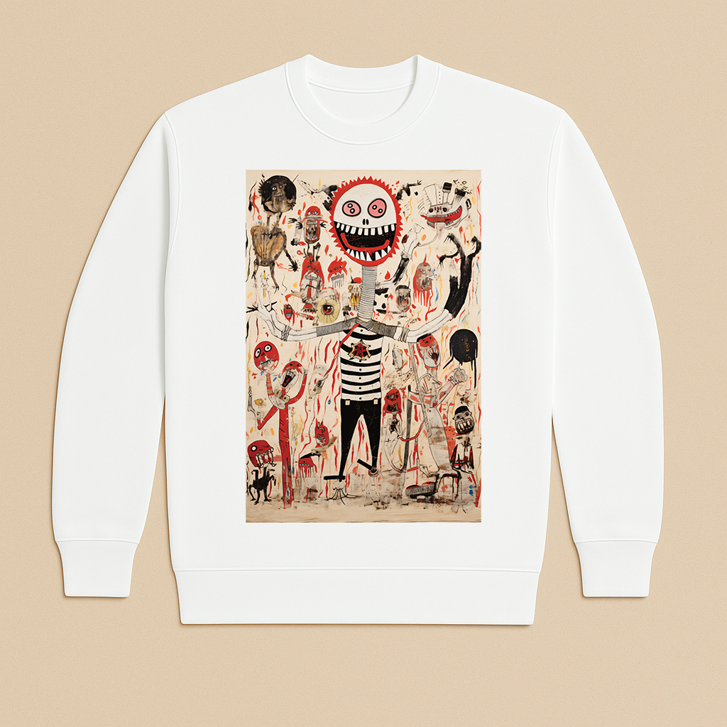 "Youkai" French Terry Crewneck Sweatshirt